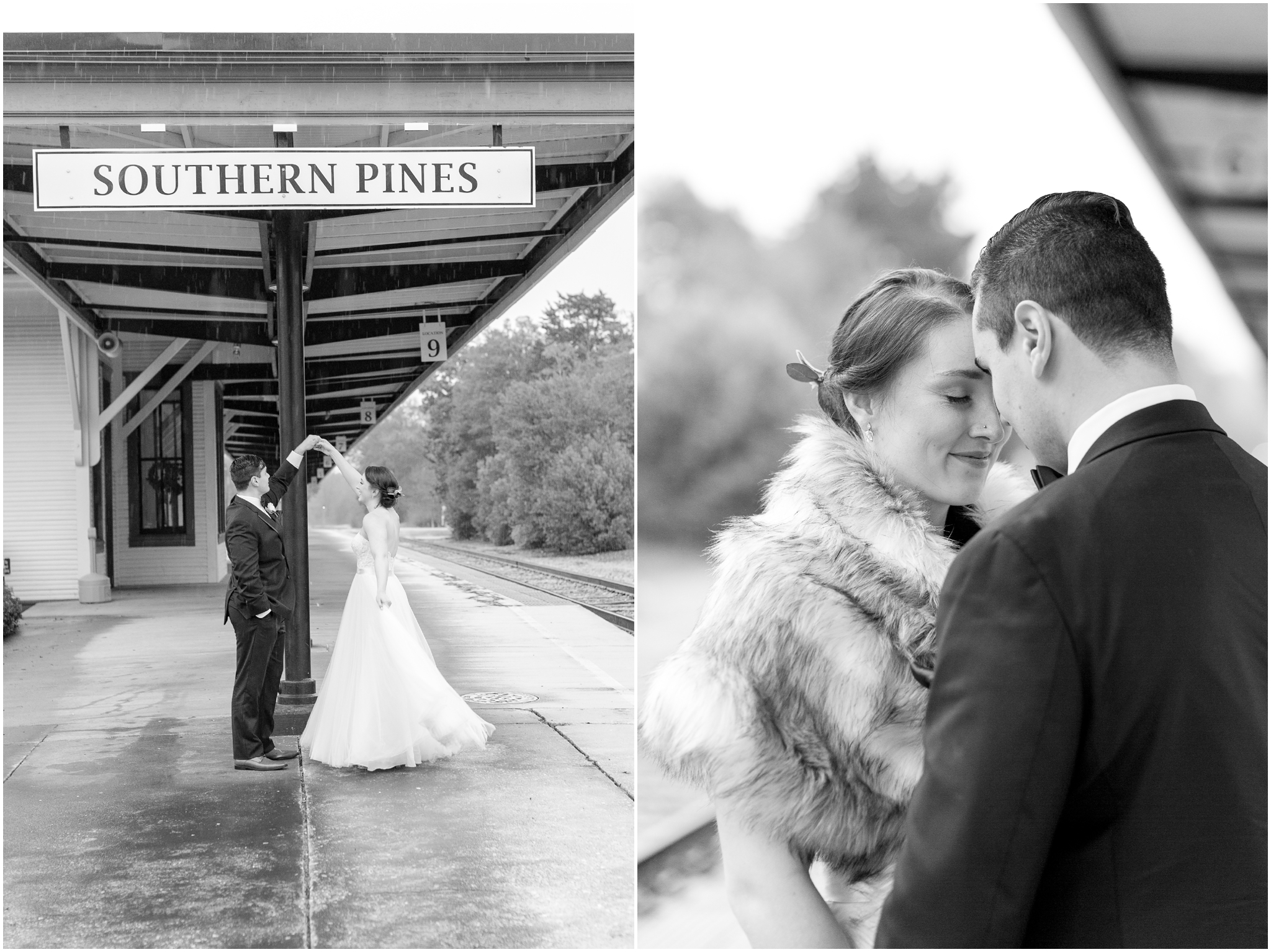 305 Trackside Wedding Train Station Wedding Leesburg Wedding Photographer