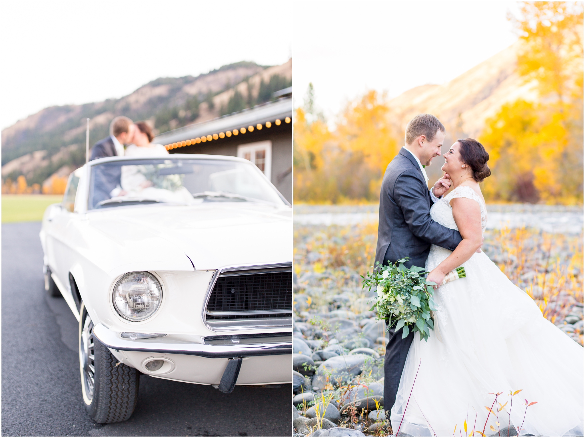 This American Homestead wedding was a Yakima wedding captured by Spokane wedding photographer Taylor Rose Photography at one of the best Yakima wedding venues, the American Homestead. Taylor Rose Photography is a Northern Virginia Wedding photographer and DC wedding photographer capturing weddings, engagement sessions and anniversaries across the U.S. and beyond. Including vintage getaway car - mustang.