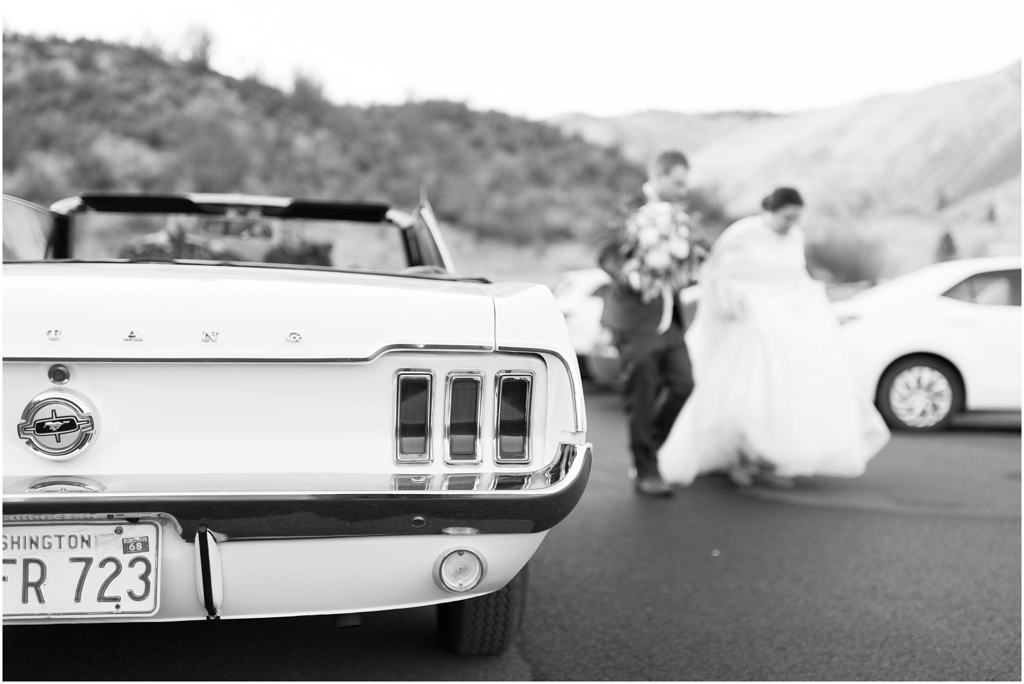This American Homestead wedding was a Yakima wedding captured by Spokane wedding photographer Taylor Rose Photography at one of the best Yakima wedding venues, the American Homestead. Taylor Rose Photography is a Northern Virginia Wedding photographer and DC wedding photographer capturing weddings, engagement sessions and anniversaries across the U.S. and beyond. Including a vintage getaway car - mustang.
