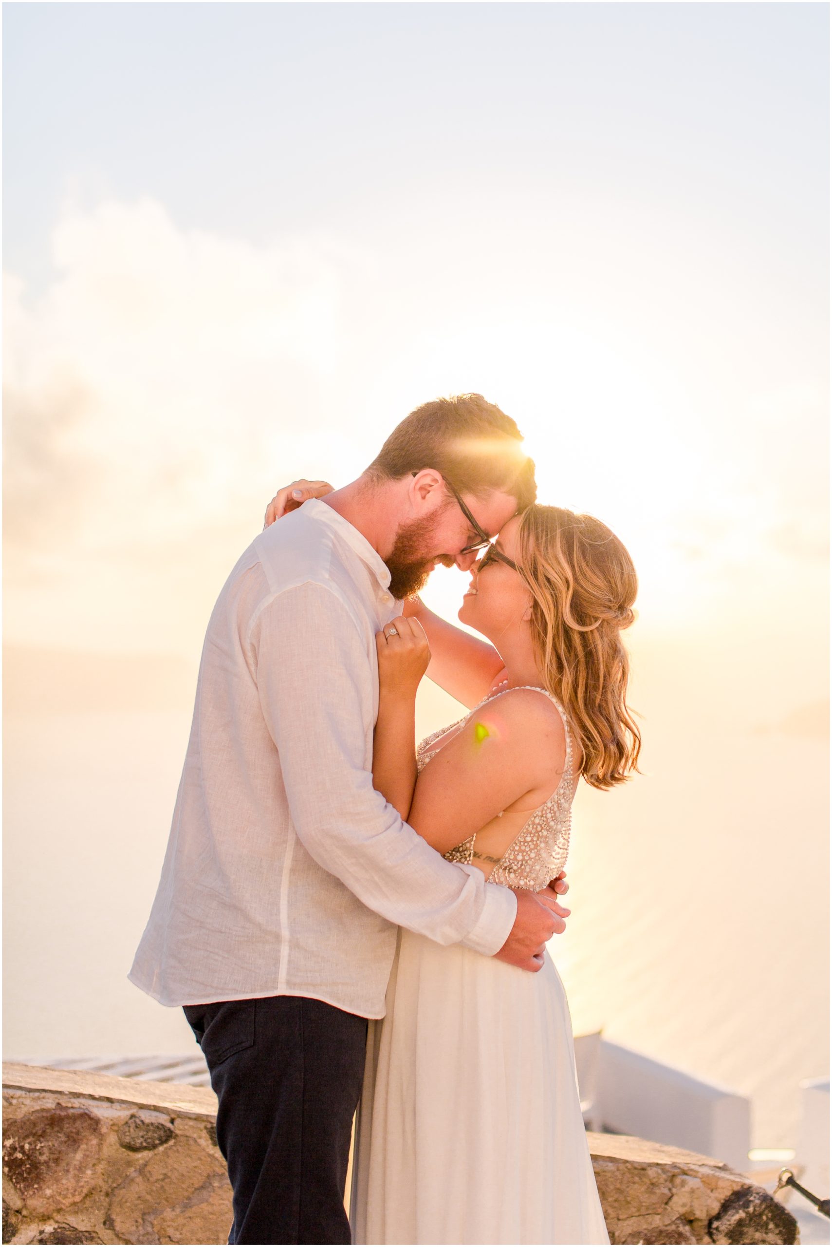 Santorini Wedding Venue by Taylor Rose Photography