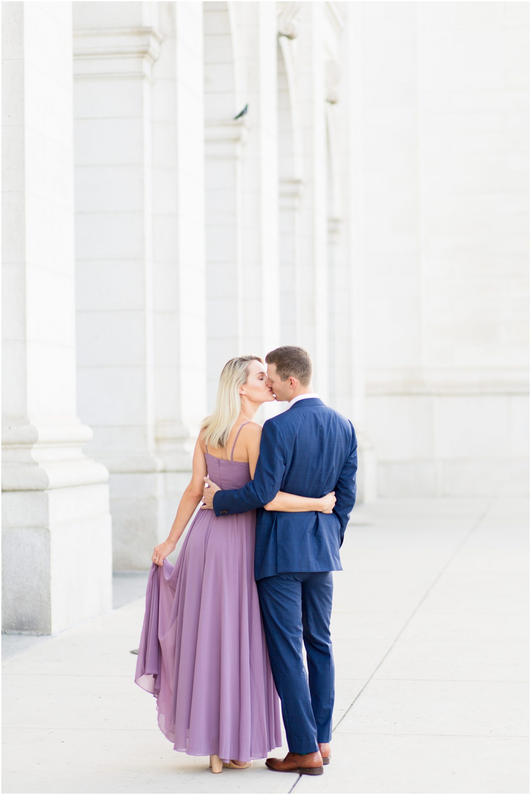 Black tie DC wedding venue Union Station wedding captured by Taylor Rose Photography