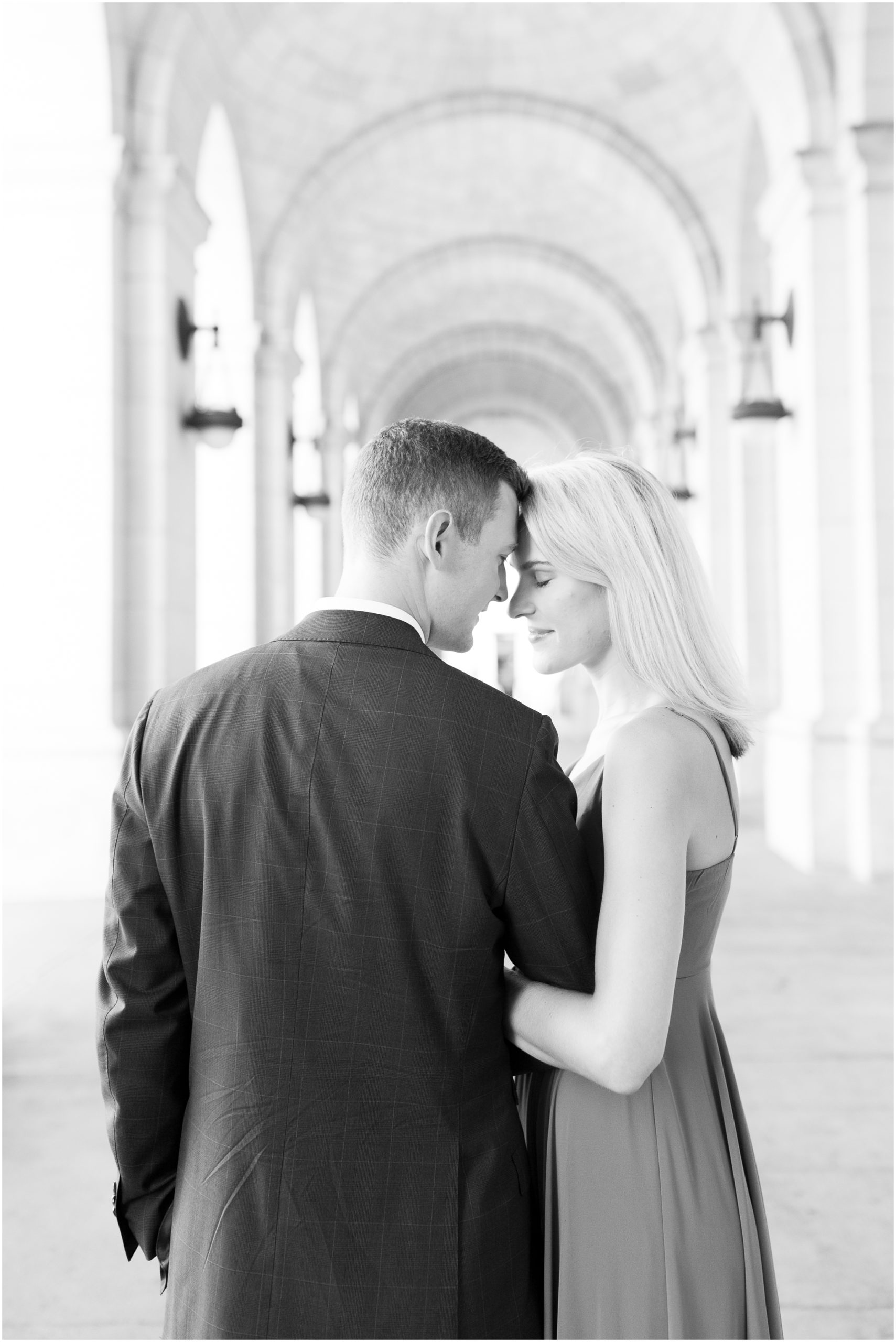 Black tie DC wedding venue Union Station wedding captured by Taylor Rose Photography